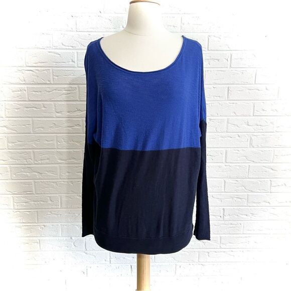 Vince Colorblock Long Sleeve Sweater Size Small - Picture 2 of 6